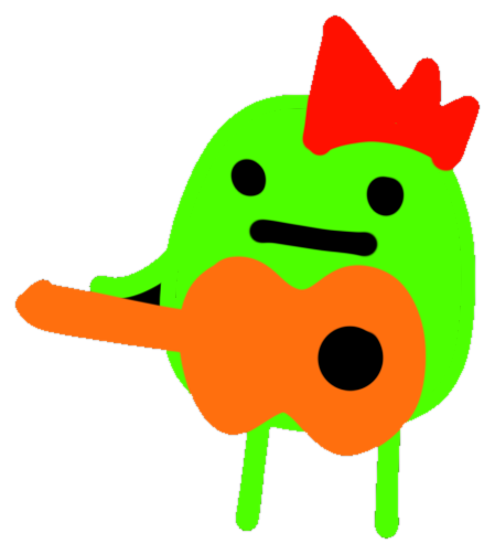 spoit with a guitar
